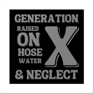 Generation X Funny Quote Posters and Art